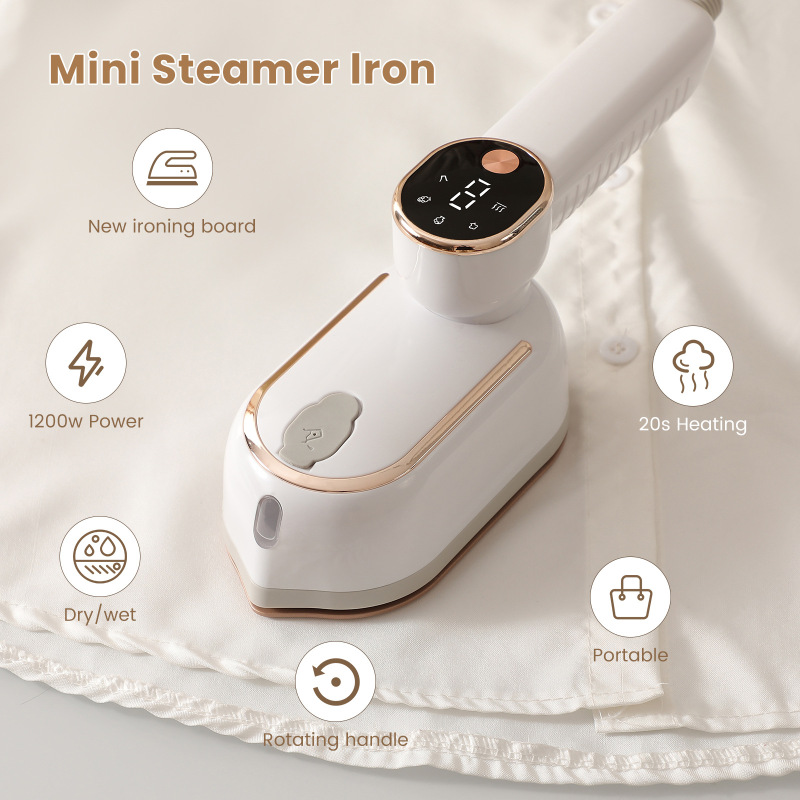 工場卸売り新型手持ち掛けアイロン家庭用携帯型回転アイロン多機能液晶アイロン|undefined