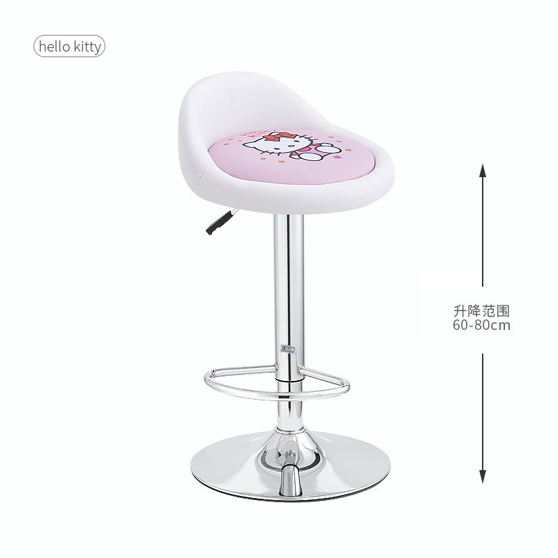 Fábrica directa silla de bar silla de bar elevación silla giratoria silla de respaldo silla casera alta silla de cajero image 17