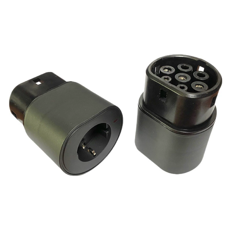 Type2 Европейский стандарт электромобиль адаптер для электрического разрядного пистолета V2L адаптер Schuko мобильный аварийный