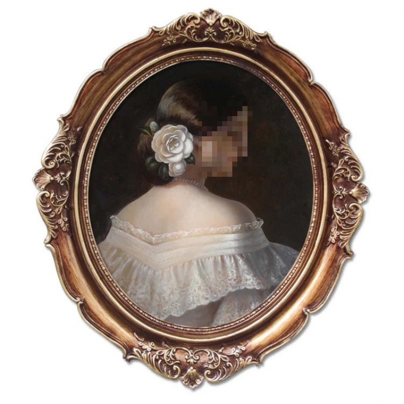Retro wall classic photo frame