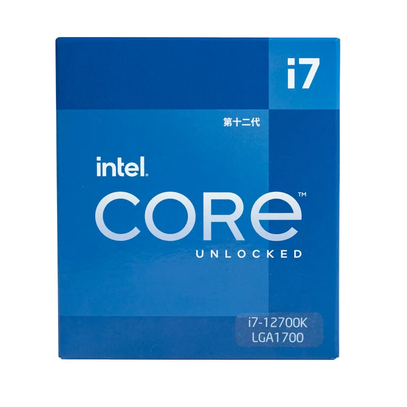 Процессор настольного ПК Intel Core i7-12700K 12 ядер 20 потоков