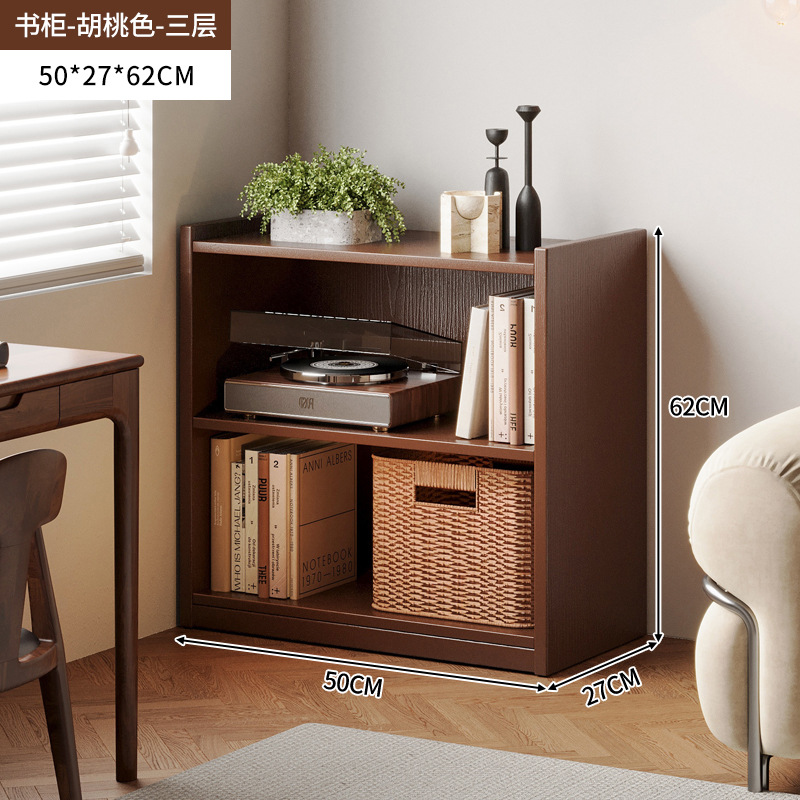 Estante de libros estante de piso contra la pared gabinete integrado gabinete pequeño lado gabinete de almacenamiento gabinete estrecho de almacenamiento gabinete de exhibición
