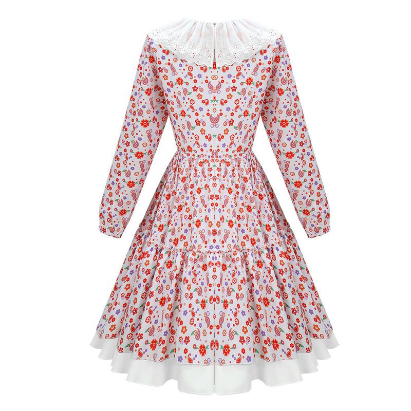 Resident Evil: Silent Hill Laura Cosplay Costume Floral Dress Role Play Game Character Costume Anime Resident Evil: Silent Hill Laura Cosplay Costume Floral Dress Role Play Game Character Costume Anime