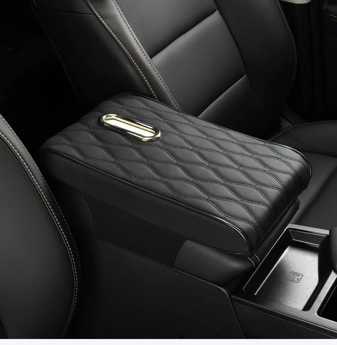 Source Manufacturer Car Interior Armrest Box Pad Central Control Multi-Functional Booster Pad Universal Type with Tissue Three-In-One Armrest