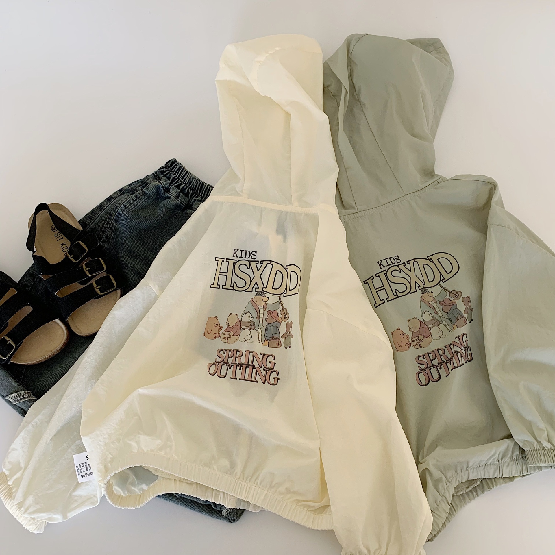 Maibao ropa de protección solar para niños abrigo fino verano nuevo ropa para niños top para niños ligero y transpirable verano al por mayor image 5