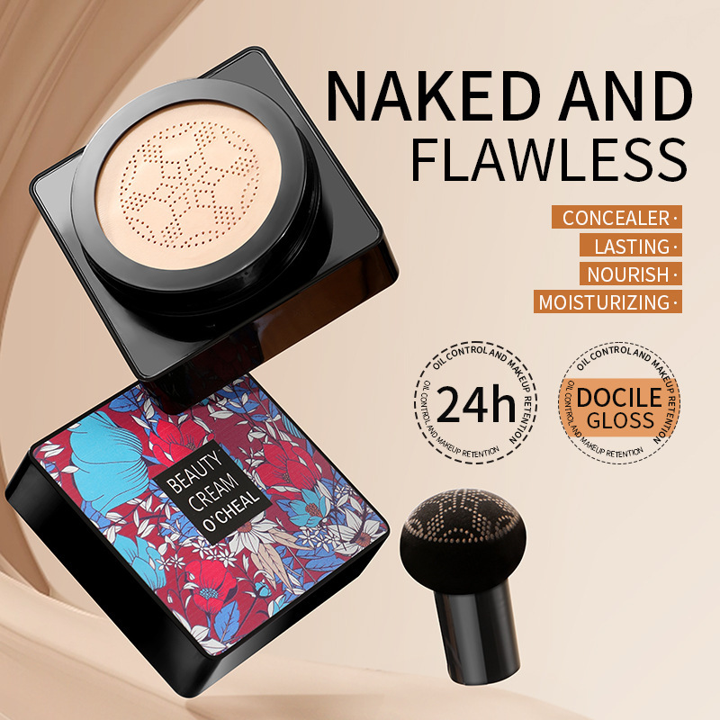 Ocheal Cross-Border Export Nude Makeup Concealer Mushroom Head Air Cushion Bb Cream Moisturizing Isolation Hydrating Liquid Foundation Isolation Cream Ocheal Cross-Border Export Nude Makeup Concealer Mushroom Head Air Cushion Bb Cream Moisturizing Isolation Hydrating Liquid Foundation Isolation Cream