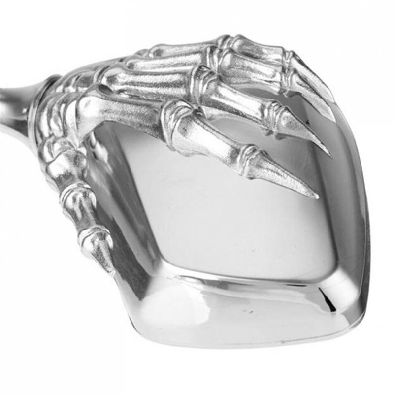 Suitable for motorcycle modified skull hand mirror ghost hand mirror ghost claw mirror plane mirror electric car to car mirror