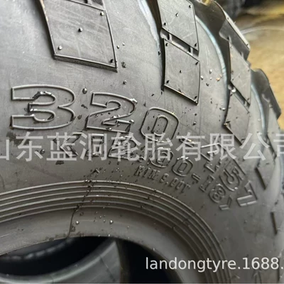Non-industrial tires Combine Harvester Old Truck