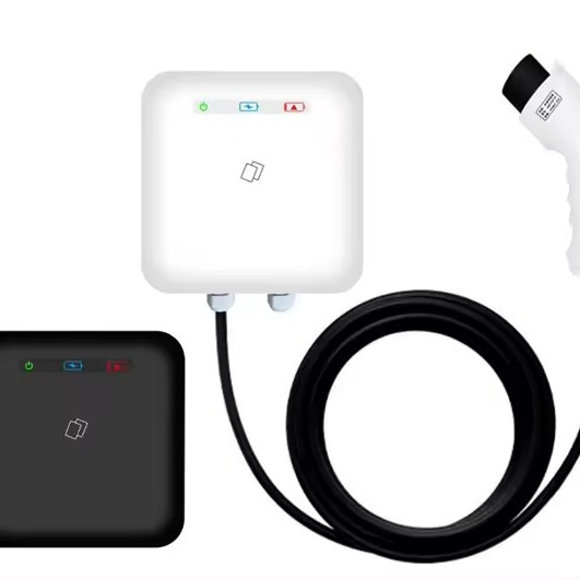 新能源电动汽车交流充电桩家用 7kw 16A壁盒电动汽车充电器