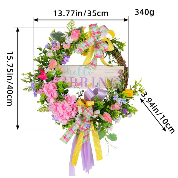 H2-9 Spring twig wreath