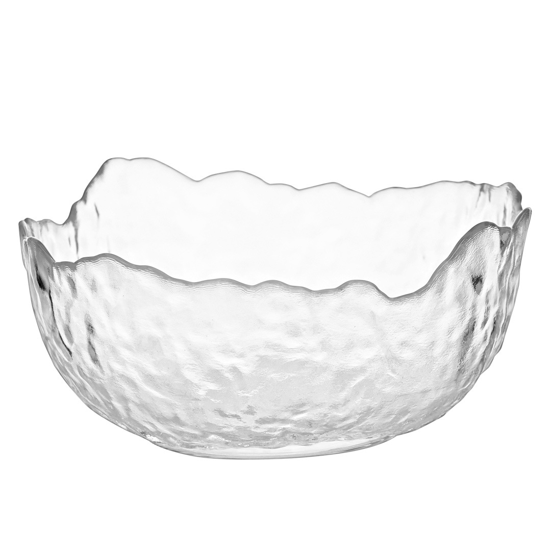 Red celebridad ligera de lujo plato de frutas secas de vidrio sala de estar mesa de té aperitivos plato de frutas doméstico ins ensalada tazón nuevo