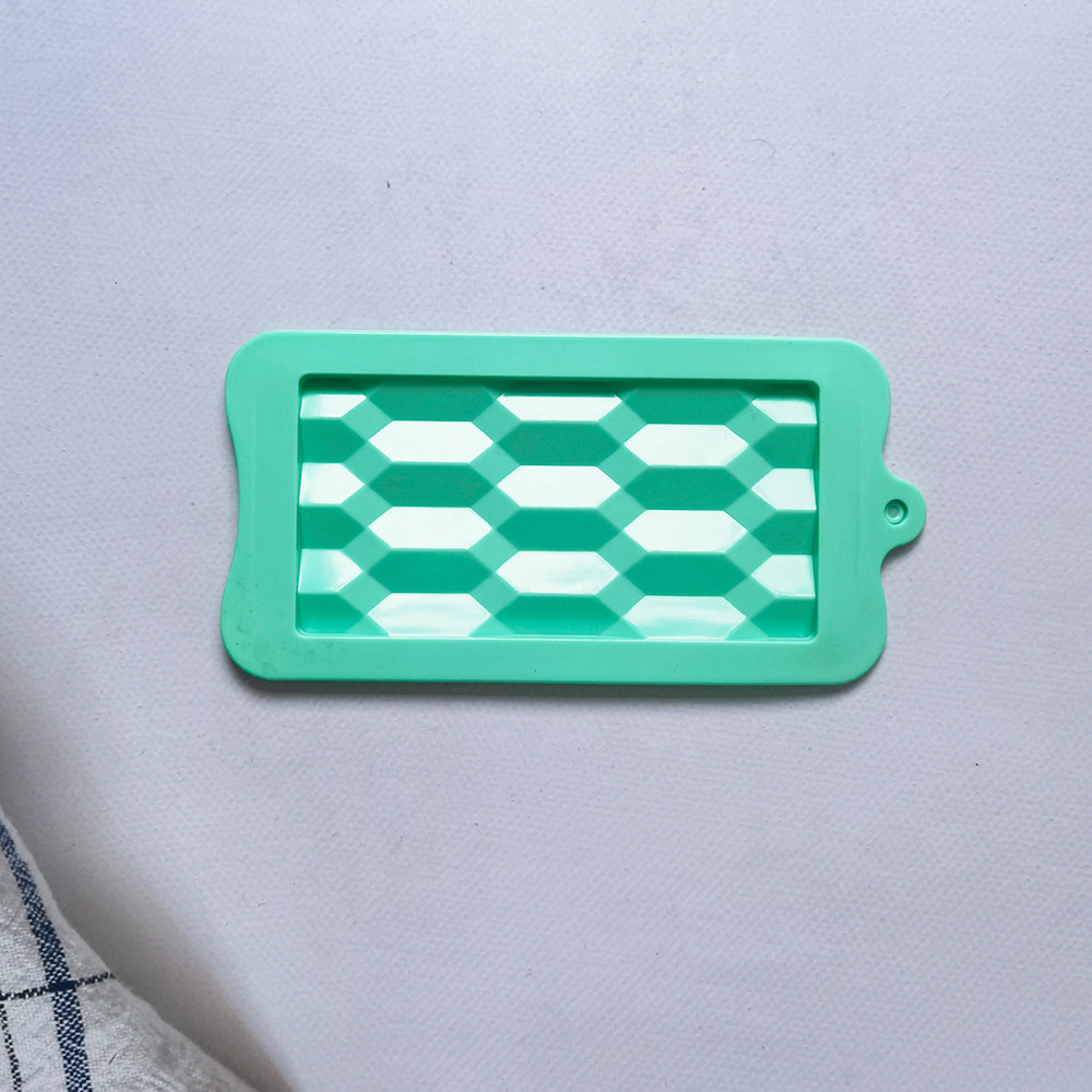 Escalones de chocolate 169 molde de silicona pastel helado pudín molde de postre jabón utensilios