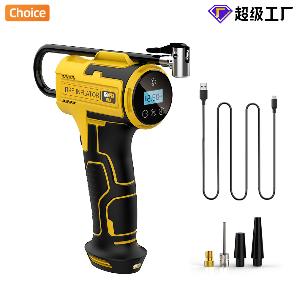 Wireless handheld smart air pump