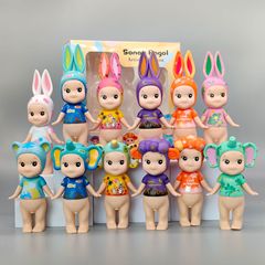 クロスボーダー 2/12 モデル天使 12 ピースブリスターセット手作り車の装飾品デスクトップ装飾卸売