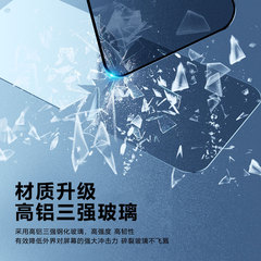 適用iPhone15防窺鋼化膜蘋果14pro 28度防窺膜12防偷窺11手機膜XR