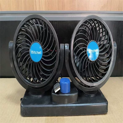 Digər kiçik elektrik cihazlar: Fan for Small Vans, Dual-Head - 5v-8inch-usb-socket-can-be-used-at-home-and-in-the-car