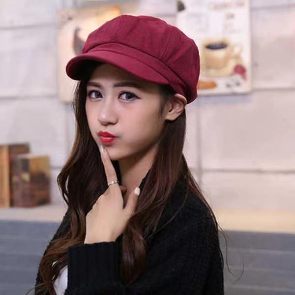 Octagon Lady Wool Beret 6