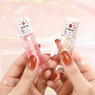 Berberi Honey Lip Oil Moisturizing and Moisturizing Repair Dudu Mouth Anti-Dry Moisturizing and Desalinating Lip Pattern Lip Honey Lip Balm Lip Film