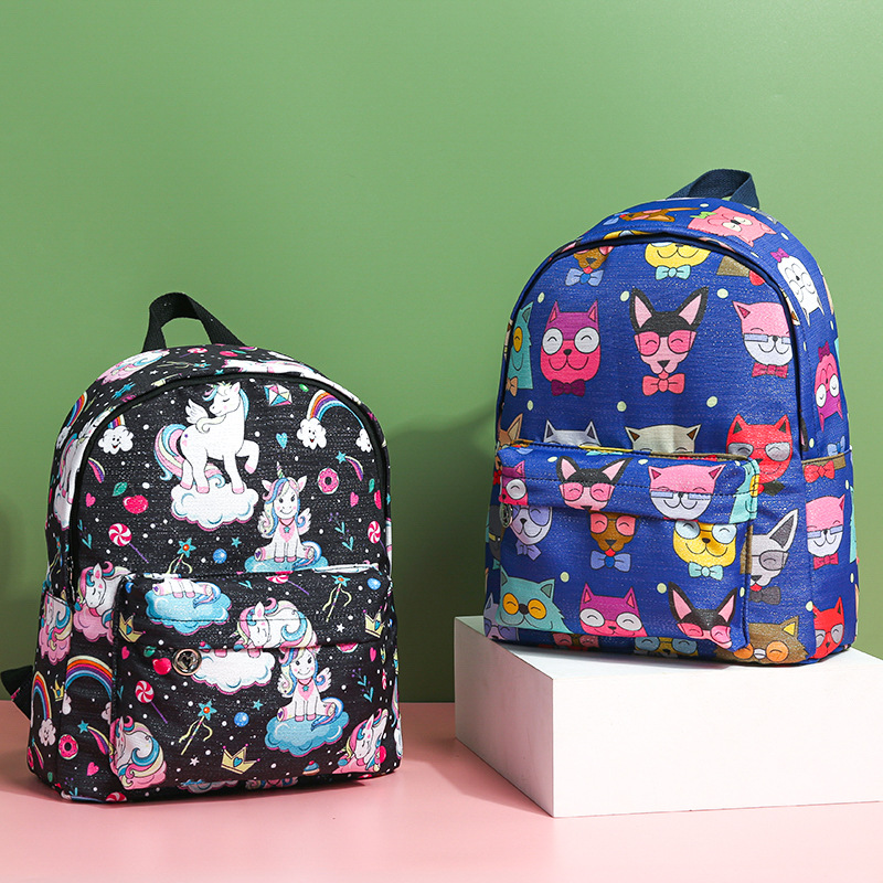 New Children's Schoolbag for 2023, Unisex for Baby Boys and Girls, Age 6-10, Cartoon Cute Trendy Bag, Stylish and Lightweight Dual Shoulder Bag