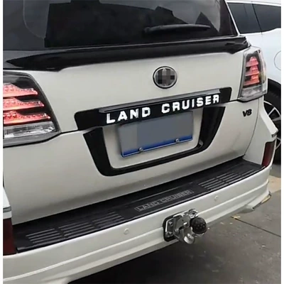 Suitable for 08-20 Toyota Land Şüşə kənarı xromları/moldingləri - 08-15-model-with-light-strip-black-warrior