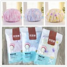 浴帽防水洗澡成人防水浴帽浴室家用厨房防独立一次性帽子跨境电商