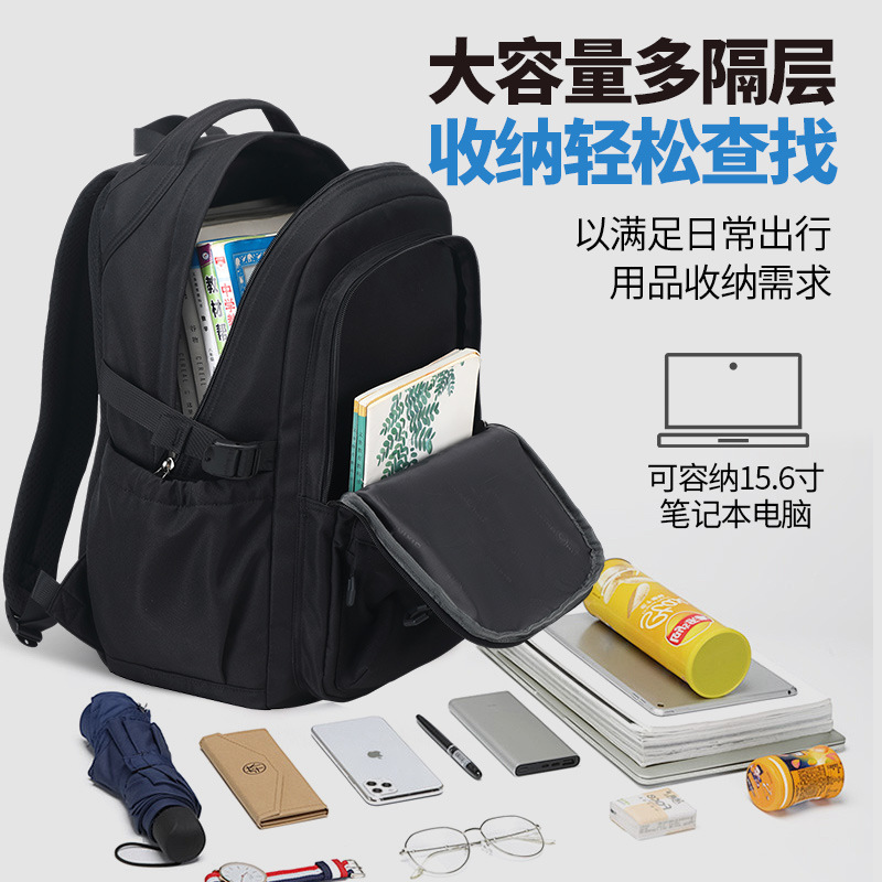 2024 nuevos niños de la escuela primaria mochila de las niñas mochila impermeable resistente al desgaste de gran capacidad Oxford