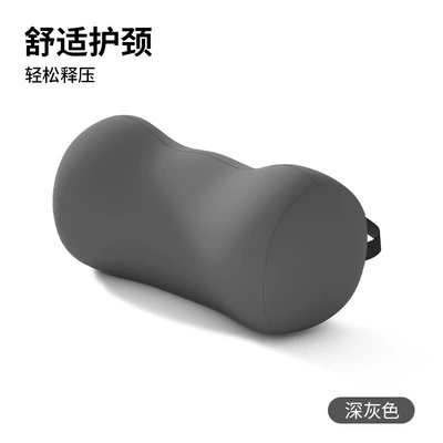 pillow, Tesla neck support pillow with – Waist support - comfortable-headrestrelieves-pressure-and-promotes-relaxationdark-gray-comfortable-style