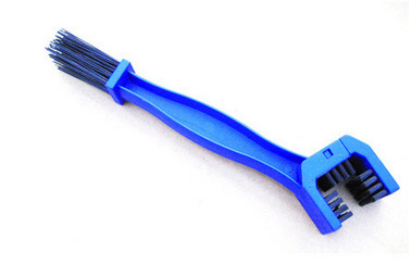 Bicycle three-sided chain cleaning soft brush, mountain bike chain brush, road bike chain flywheel cleaning brush