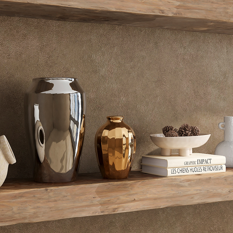 芸貝子寂ソフト装飾品置物創意中古民宿ホテル陶磁器花瓶芸術工芸品セット