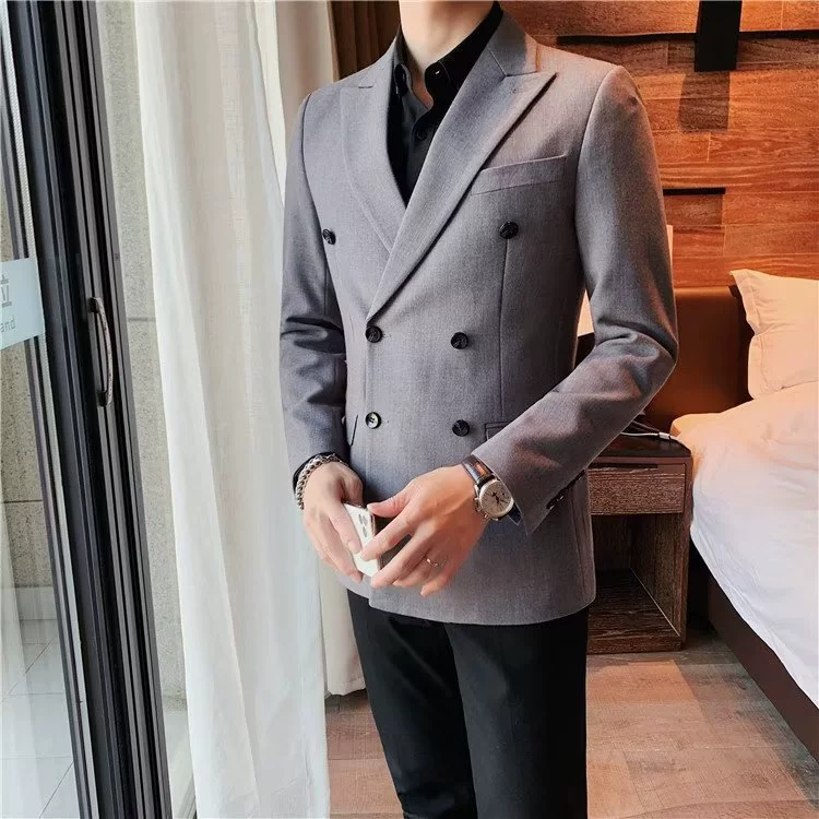 Мужской стиль костюма для отдыха английский стиль, Slim fit, британский стиль