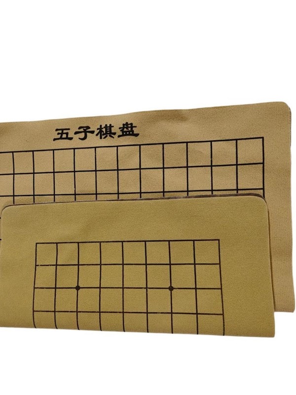 中国チェス囲碁バックギャモンボード布革フランネル模造革 19 ウェイ折りたたみ両面特大チェスボード紙送料無料|undefined