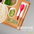 厂家批发一次性外卖餐具四件套装外卖餐包打包勺子纸巾一次性筷子