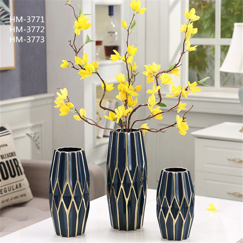 HM-3771-72-73 蓝绿+电镀金系列