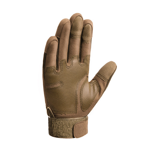 Outdoor sports tactical cloth shell full finger gloves seal men's cycling hard shell military fan combat training anti-slip touch screen