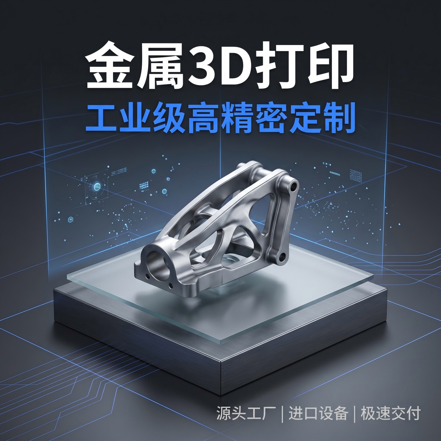 3D model production and processing High-precision metal custom…