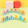 Glowing Push Small Commodity toy Children's Divecation Small Gift Stalls Creative Night Market Toys Gift Wholesale