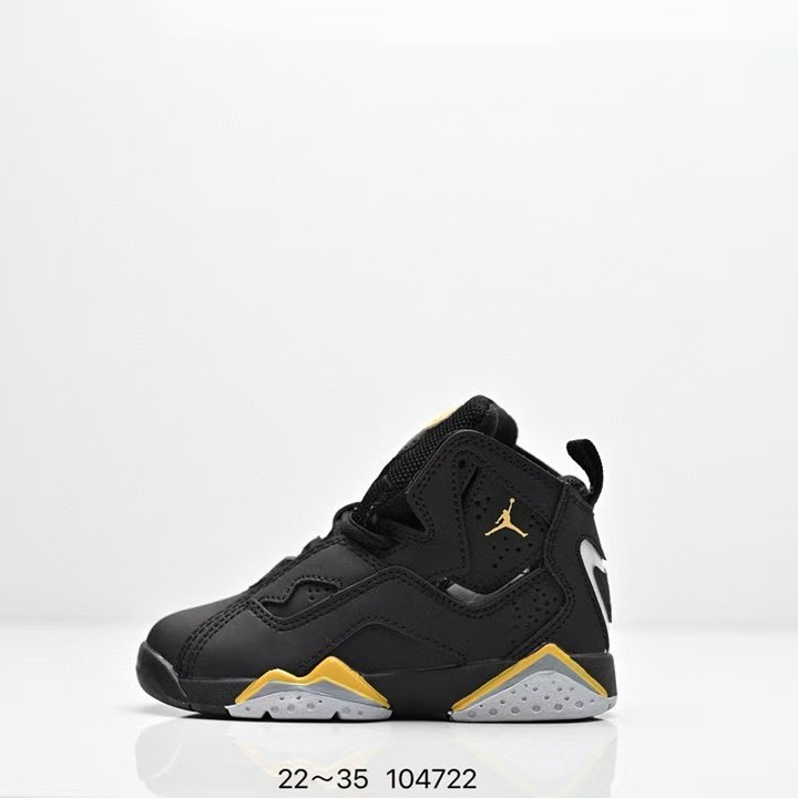 Clásico aj7 negro samurai zapatos infantiles cordones para niños y niñas correr zapatos de baloncesto AJ6 zapatos casuales transpirables para hombres y mujeres