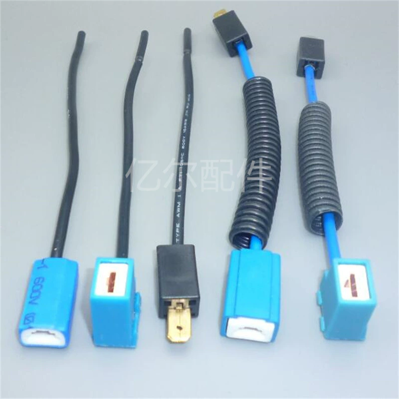 H1/H3 автомобильный держатель лампы цоколь фары дальний свет H1 штекер лампы разъем керамика высокое сопротивление