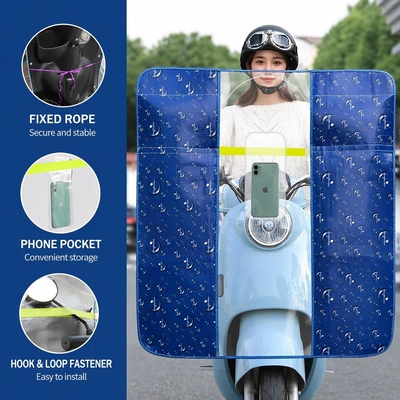 waterproof shield for commuting and — Motorcycle front windshield