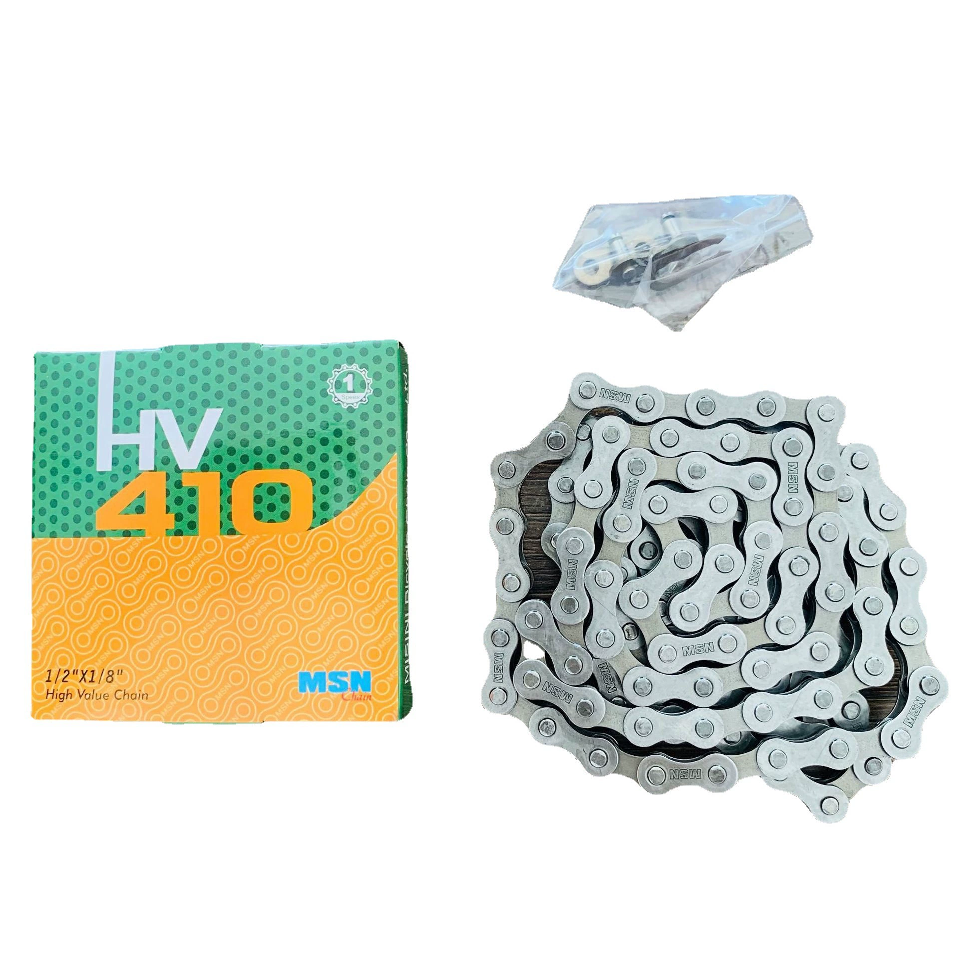 Велосипедная цепь марки MSN горный велосипед Велосипедная цепь 1/2*1/8 цепь 114L 102L 98L