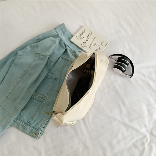 Large Capacity Dumpling Bag Autumn/Winter Commute Bag Ins Mori Style University Student School Single Shoulder Crossbody Bag