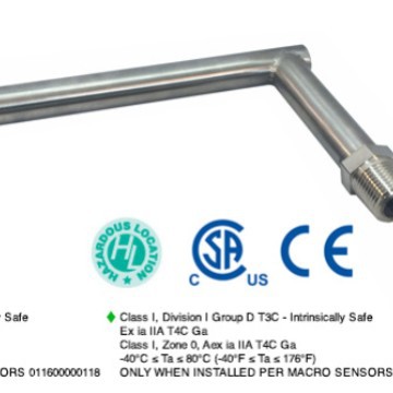 HLIR750系列本安型防爆直流LVDT位置传感器