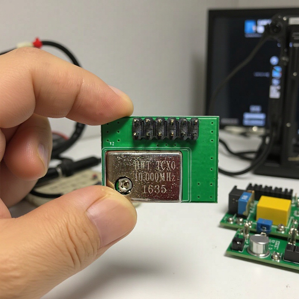 6MHzVCTCXO钟振振荡器长方形插件0.1ppm高端恒温快速可做