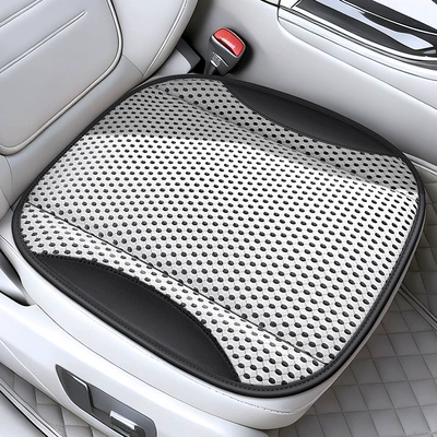 Multi-function pad Ventilating Seat Cushion, Breathable and Heat-Dissipating - 5-fans-1-piece-xh-t51-black-and-white
