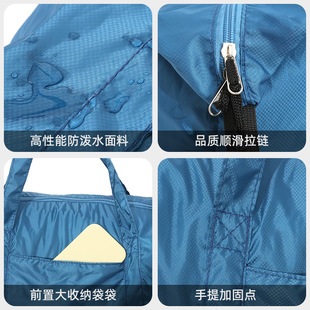 Foldable capacious travel bag, shoulder bag, storage bag for moving 3