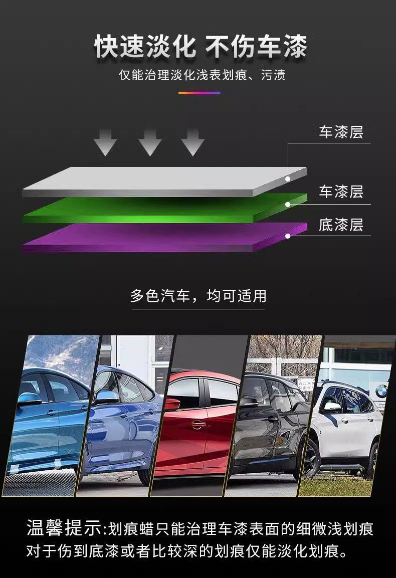 Car scratch wax depth repair car paint surface scratch liquid mark removal paste repair artifact polishing agent car wax universal