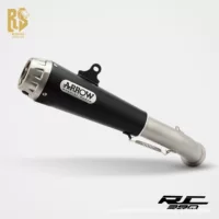 RS KTM DUKE/RC390 мотоцикл модифицированный GP малая стрелка выхлопная труба средняя секция хвоста высокопроизводительная прямая