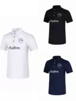 Южная Корея MALBON Golf Летняя мужская одежда Быстросохнущая дышащая спортивная повседневная футболка с короткими рукавами для спорта на открытом воздухе