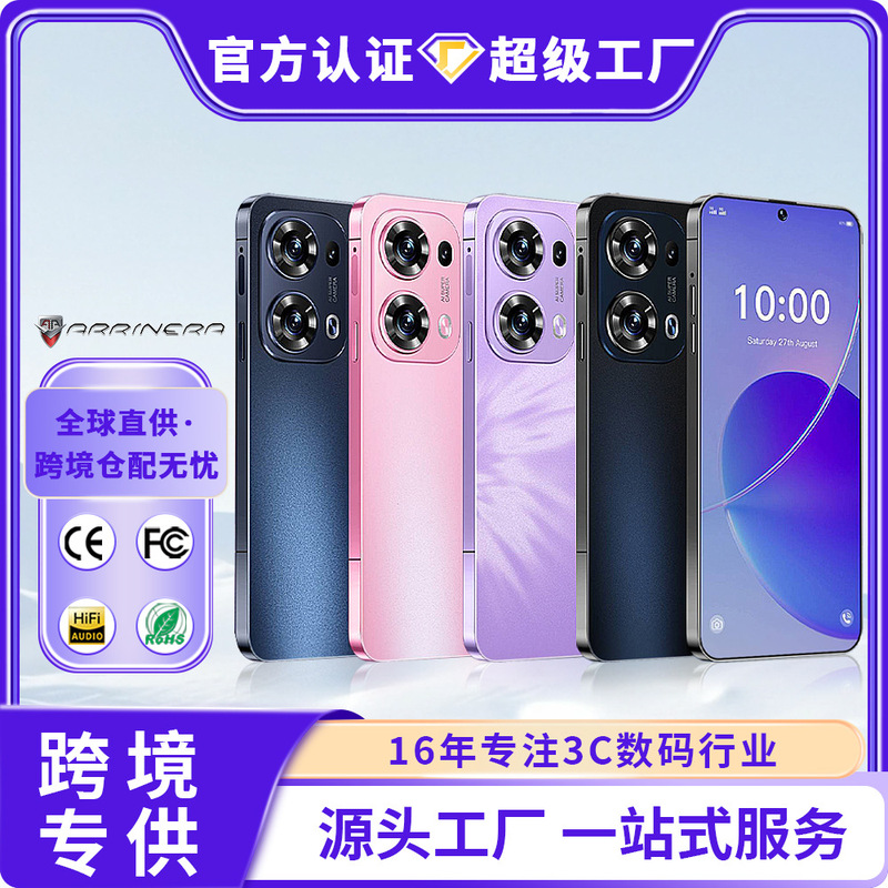 Cross-Border Reno13Pro Android Smartphone 16+1t Large-Screen Smartphone Manufacturer Tk/Temu Can Facilitate Shipping on Behalf of Others