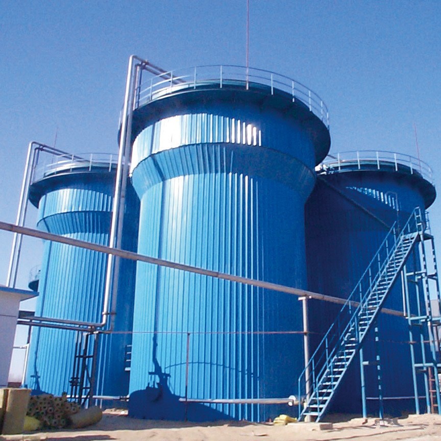 全钢低压湿式储气柜 软体沼气池厂家销售玻璃钢沼气储气罐